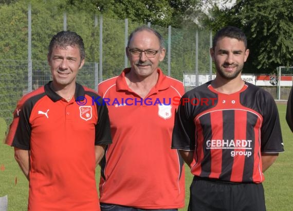 Mannschaftsfoto Saison 2019/20 Fussball Sinsheim SG 2000 Eschelbach (© Kraichgausport / Loerz)